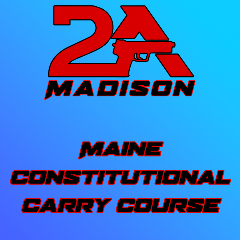 Maine Constitutional Carry Course