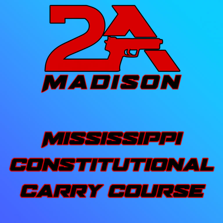 Mississippi Constitutional Carry Course